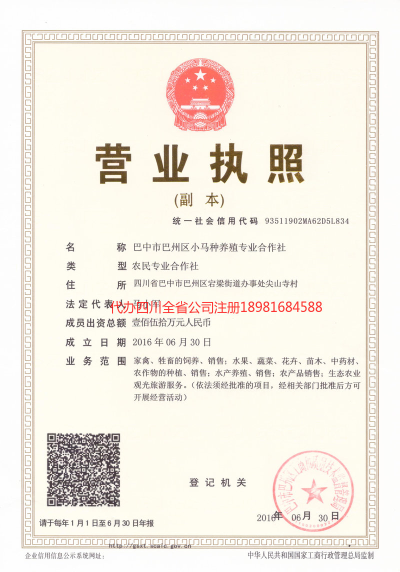 白银白银小马种养殖专业合作社